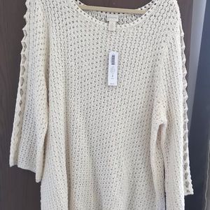 New Chico’s knit top.